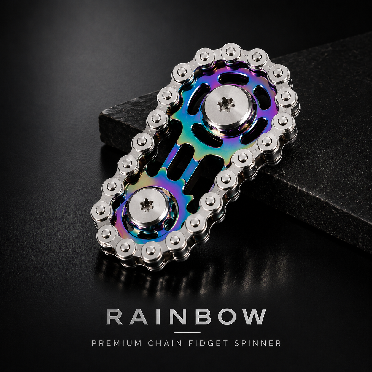 Premium Gear Chain Fidget Spinner