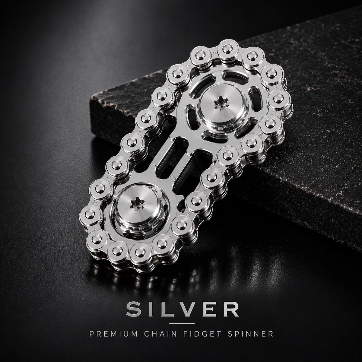 Premium Gear Chain Fidget Spinner