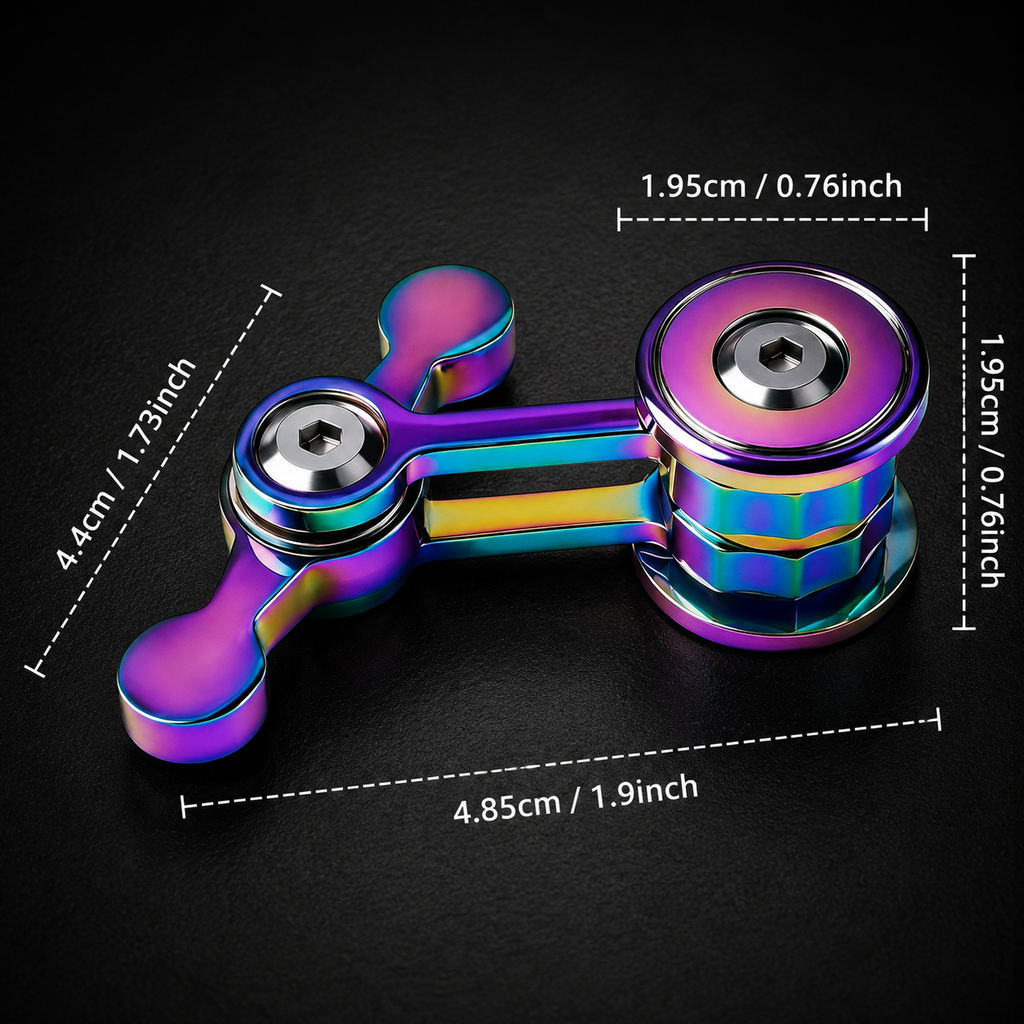 Metal Haptic Gyroscope Fidget Toy