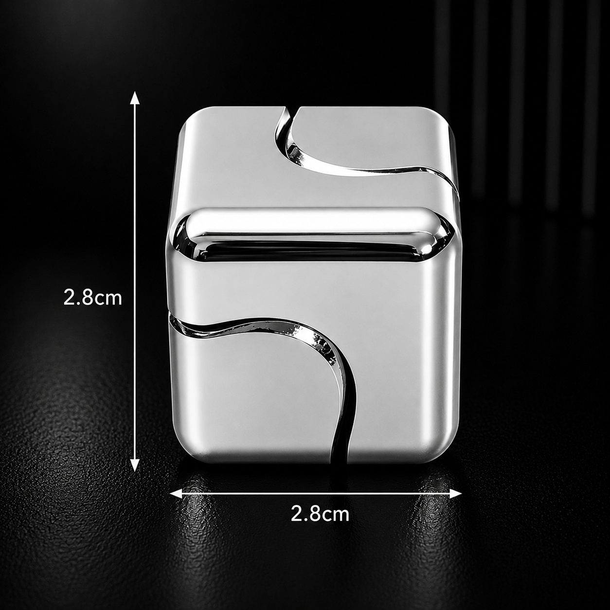 Premium Magnetic Metal Infinity Cube