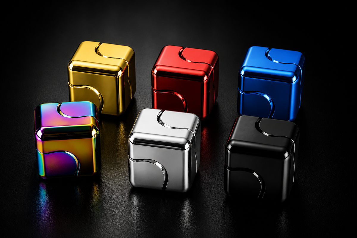 Premium Magnetic Metal Infinity Cube