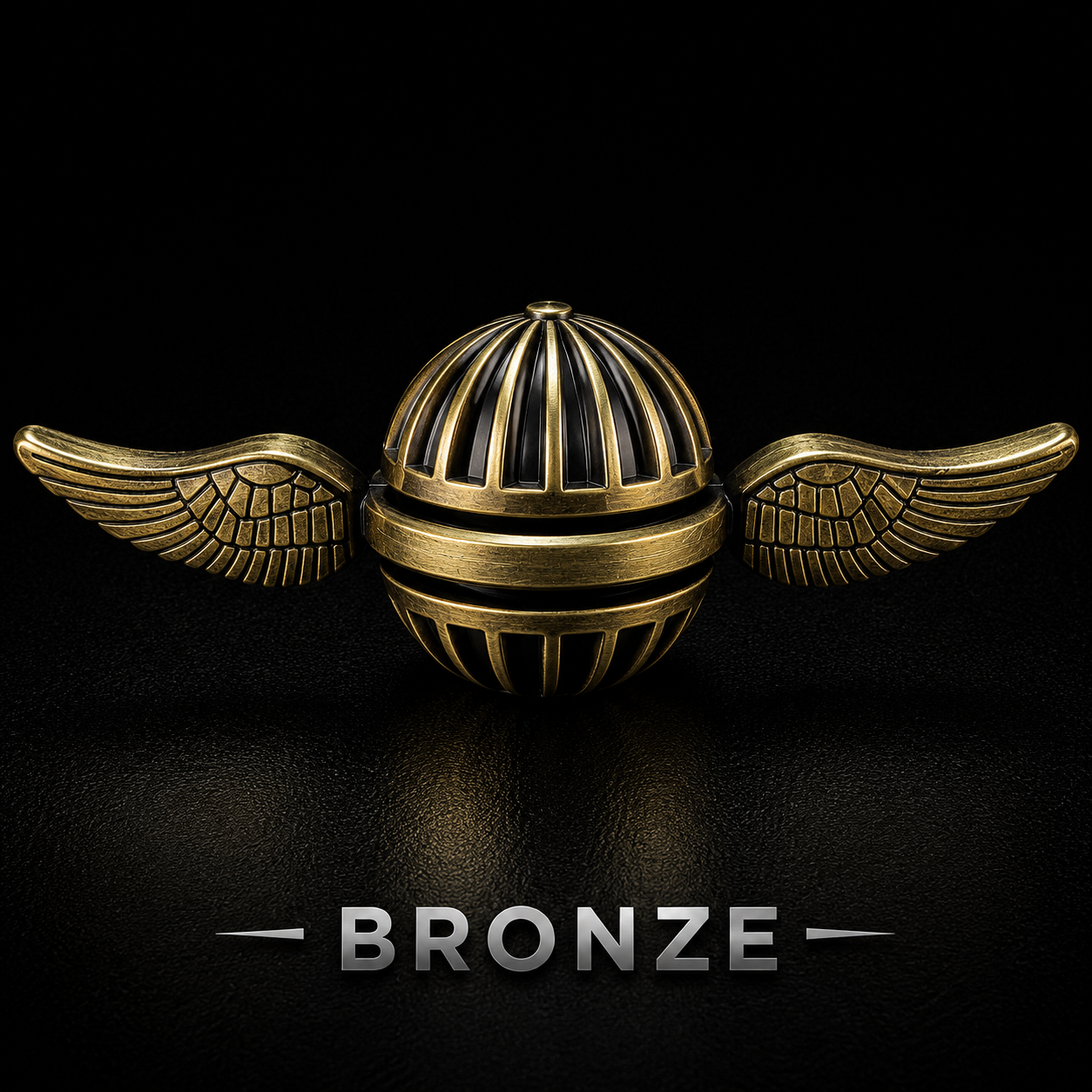 Winged Metal Fidget Spinner